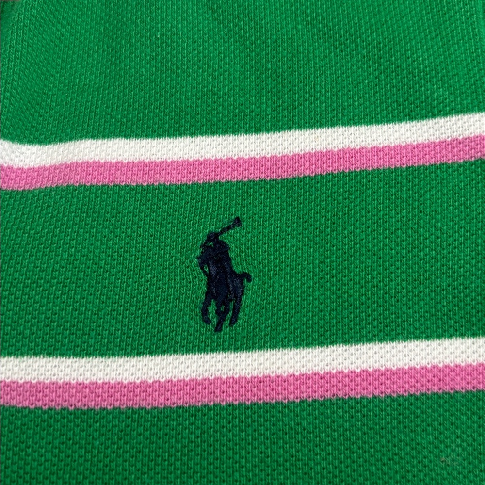 2 BOYS Ralph Lauren Green and Purple Polo Shirts- size 4T - Picture 2 of 6